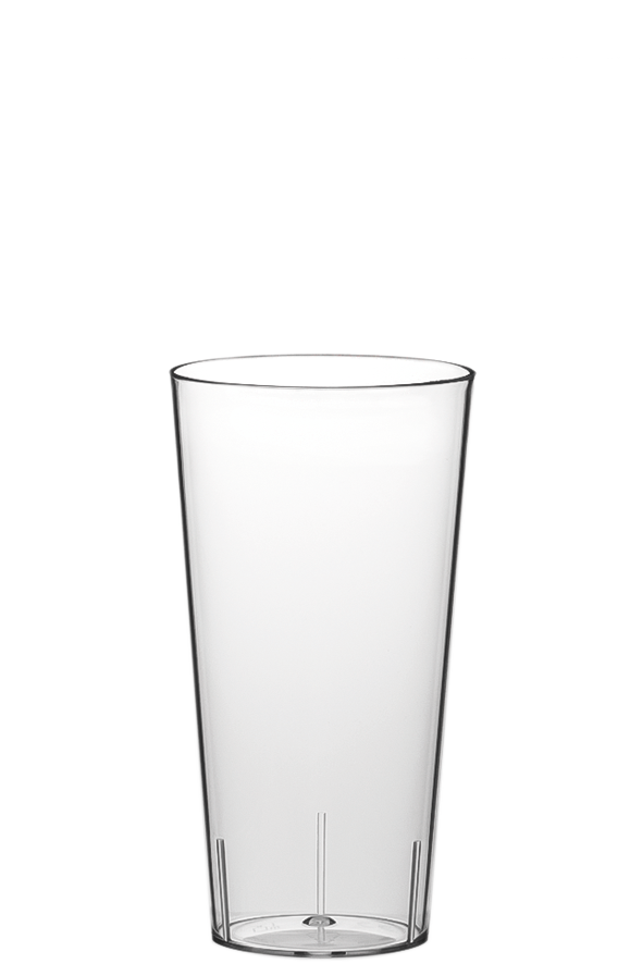 Vaso de policarbonato perfecto para fiestas.