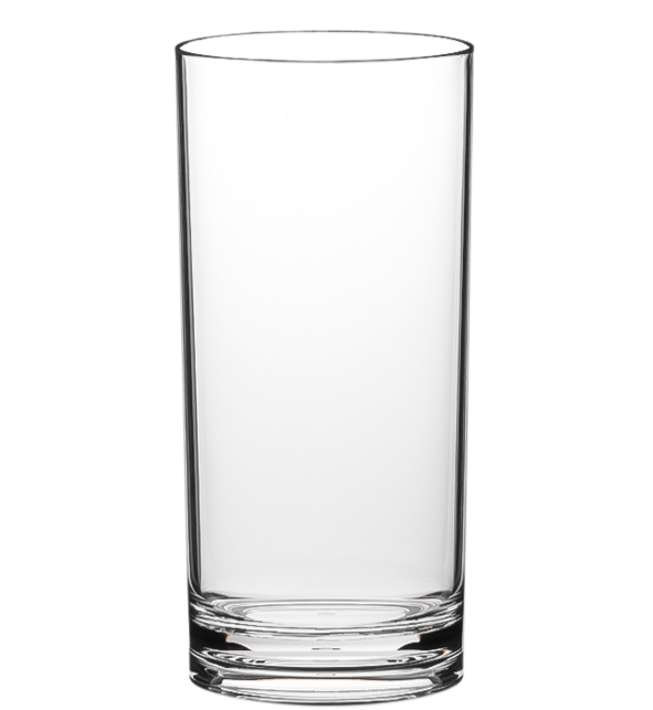 Vaso de plastico de 40cl de tubo de policarbonato
